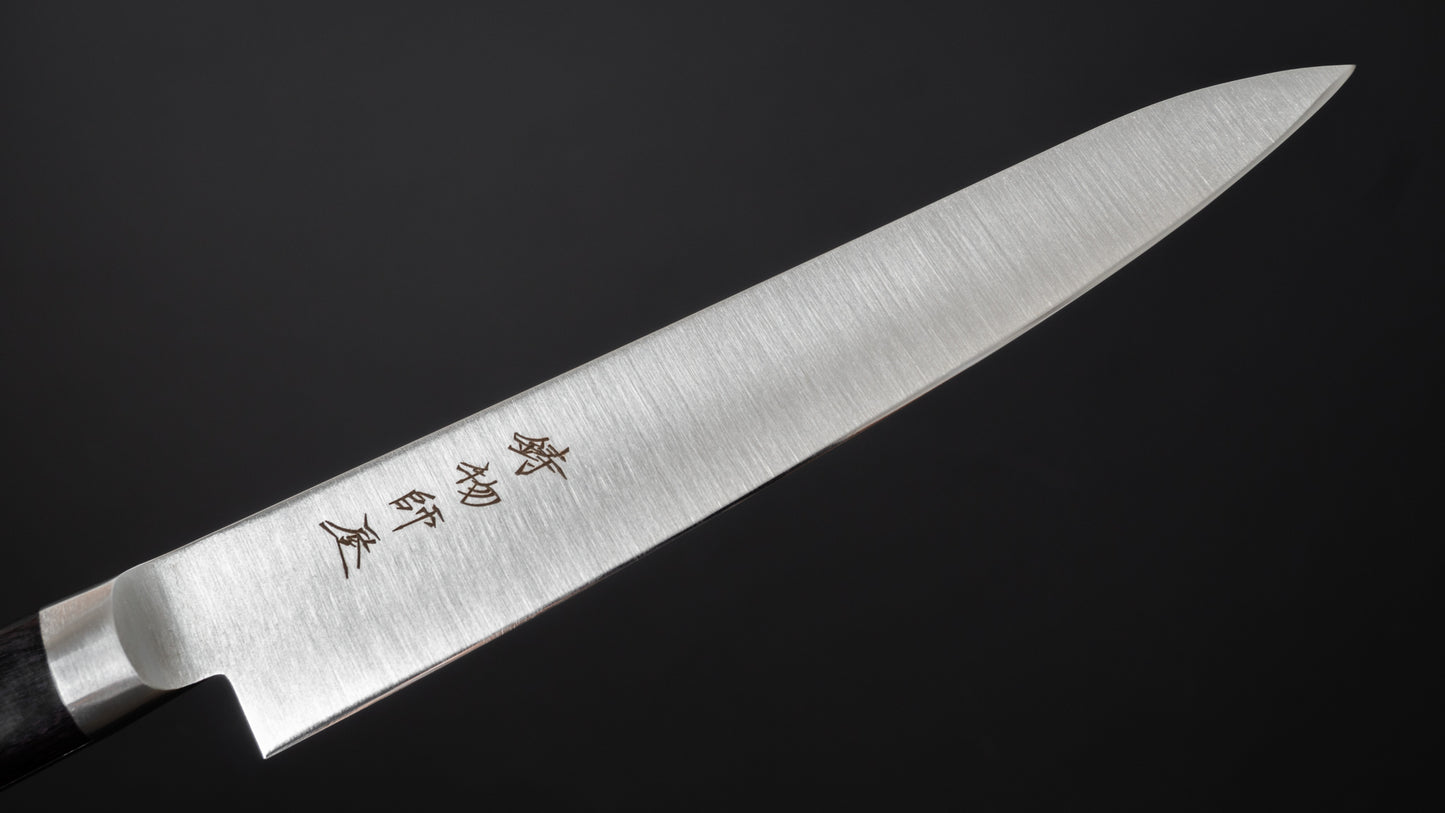 Hitohira Imojiya KF Stainless Petty 150mm Pakka Handle - HITOHIRA