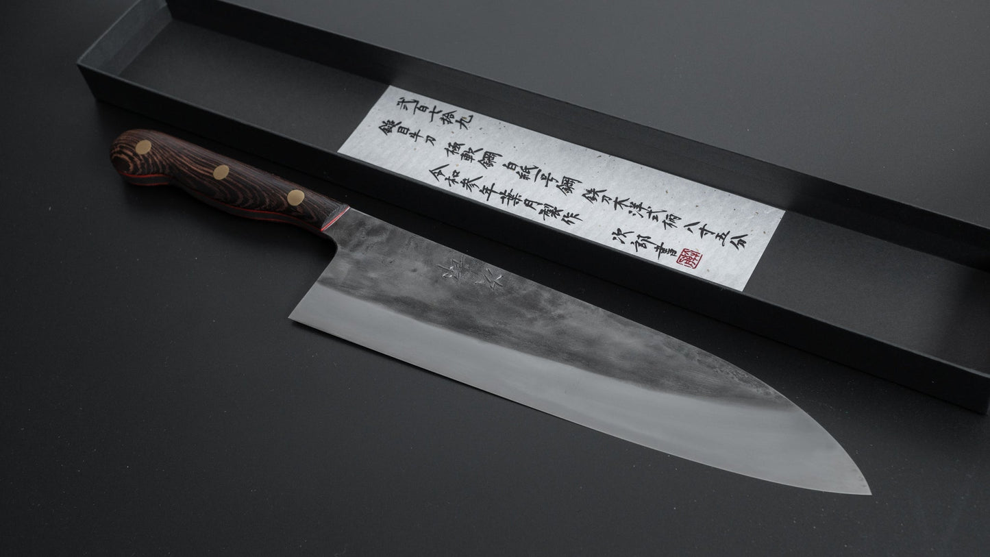 Jiro Tsuchime Yo Gyuto 255mm Tagayasan Handle (#279) - HITOHIRA