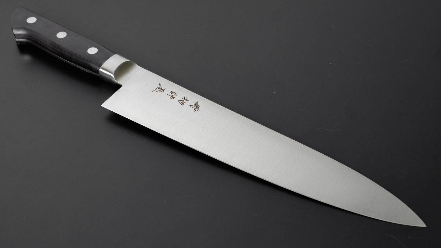 Hitohira Imojiya KF Stainless Gyuto 240mm Pakka Handle - HITOHIRA