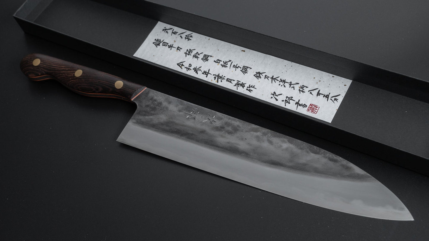 Jiro Tsuchime Yo Gyuto 255mm Tagayasan Handle (#280) - HITOHIRA