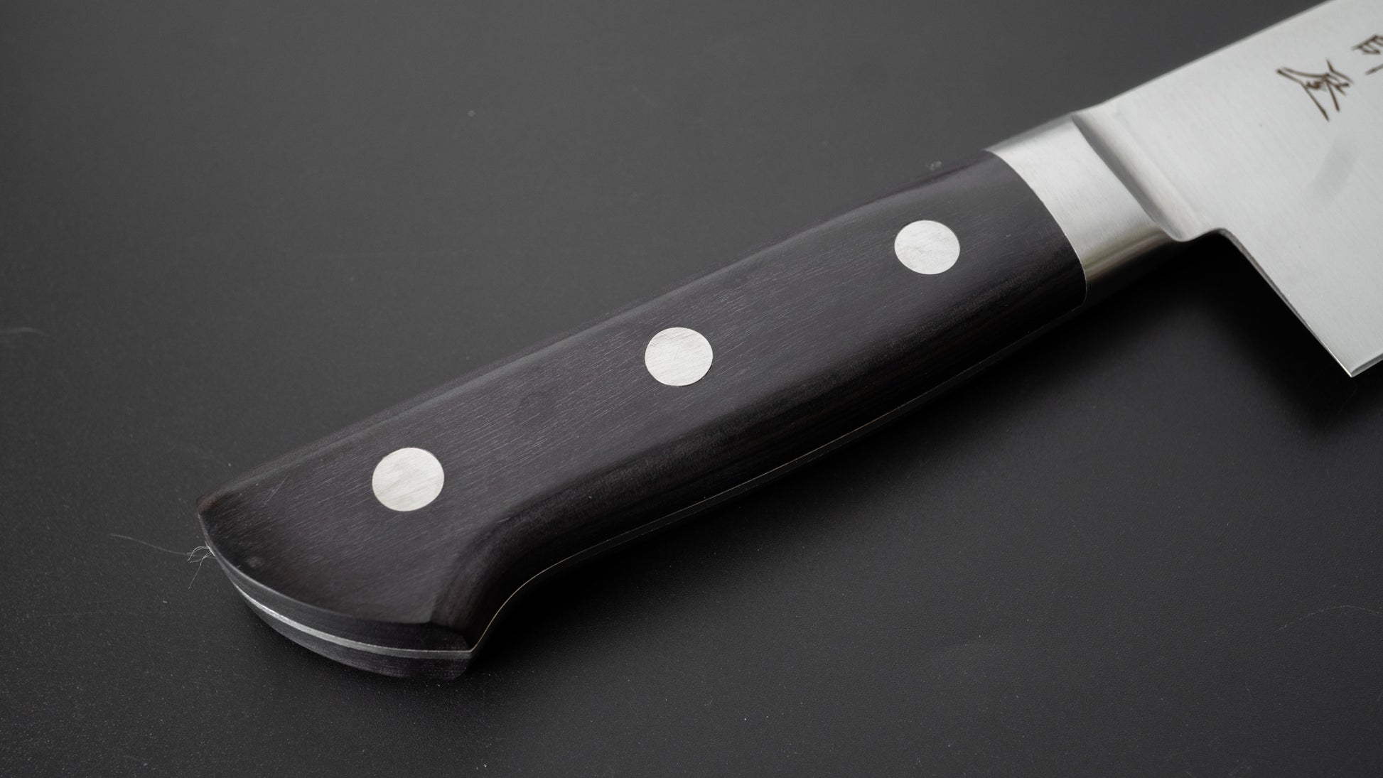 Hitohira Imojiya KF Stainless Gyuto 240mm Pakka Handle - HITOHIRA