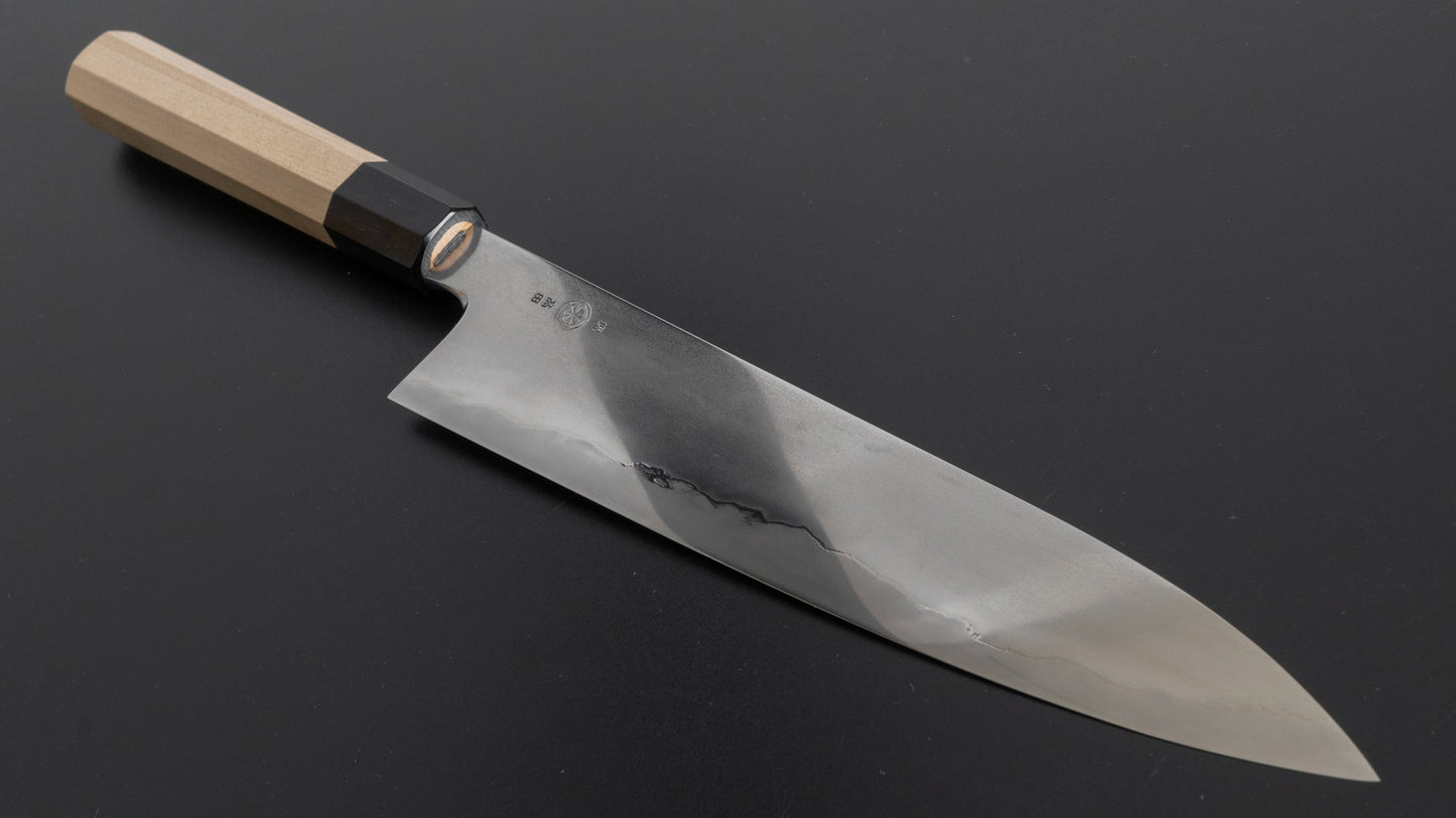 Takada no Hamono Silver #3 Suiboku Gyuto 240mm Ho Wood Handle - HITOHIRA