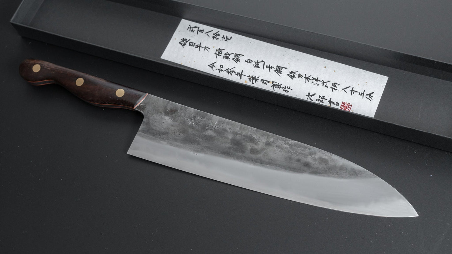 Jiro Tsuchime Yo Gyuto 255mm Tagayasan Handle (#281) - HITOHIRA