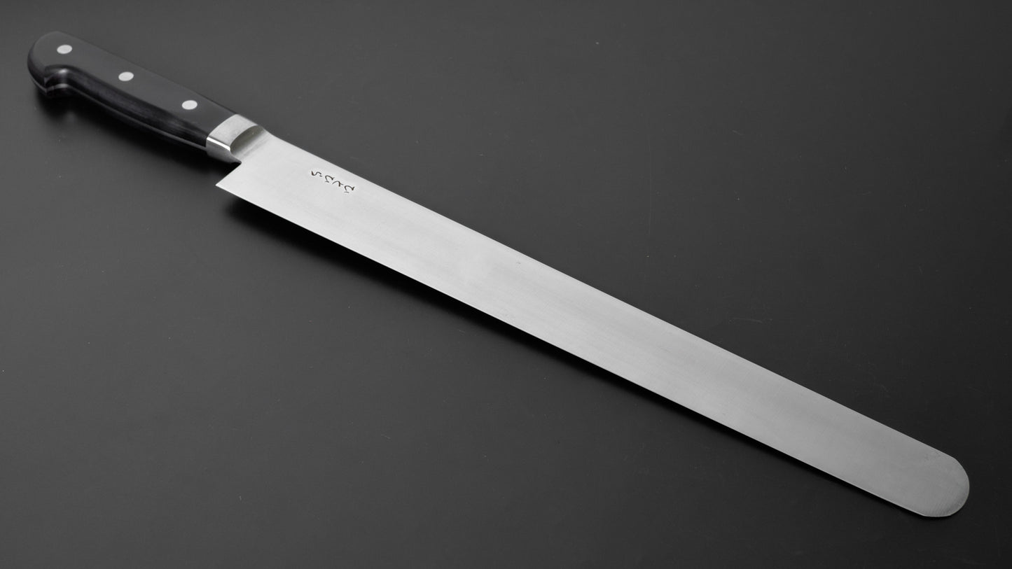 Hitohira Hiragana Cake Knife 330mm Pakka Handle - HITOHIRA