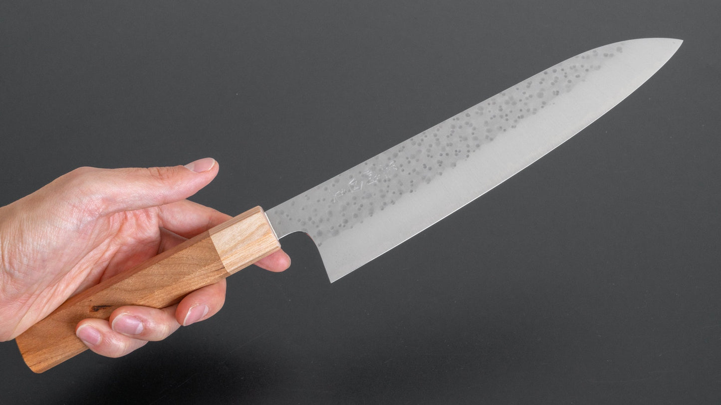 Makoto Kurosaki Sakura SG2 Gyuto 210mm Cherry Wood Handle - HITOHIRA