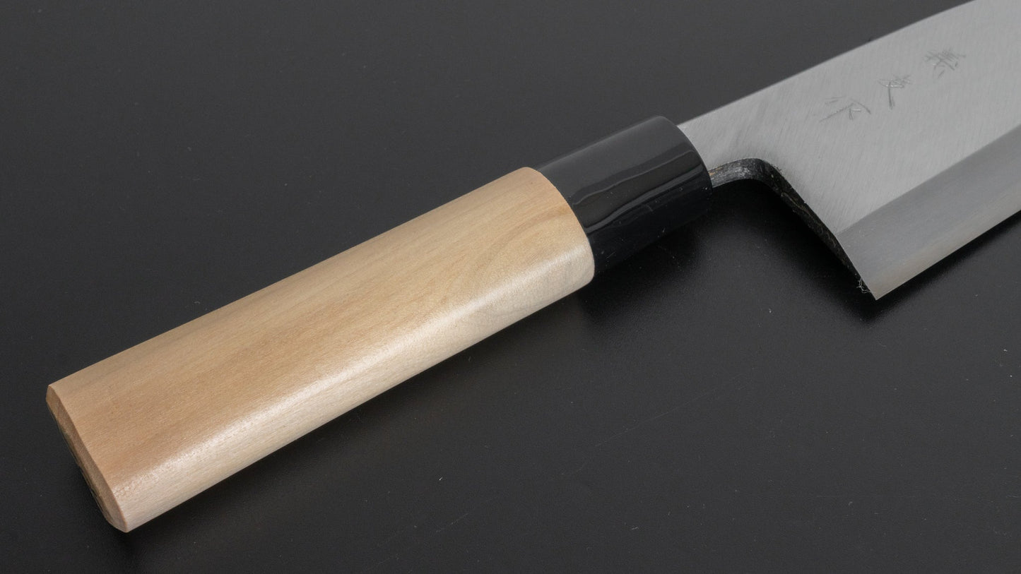 Morihei Yoshitomo Deba 165mm Poplar Handle - HITOHIRA