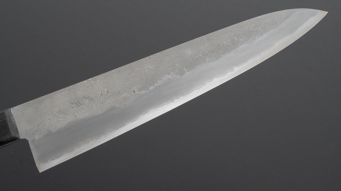 Morihei Hisamoto White #1 Nashiji Stainless Clad Gyuto 270mm Pakka Handle (Fine Finish) - HITOHIRA