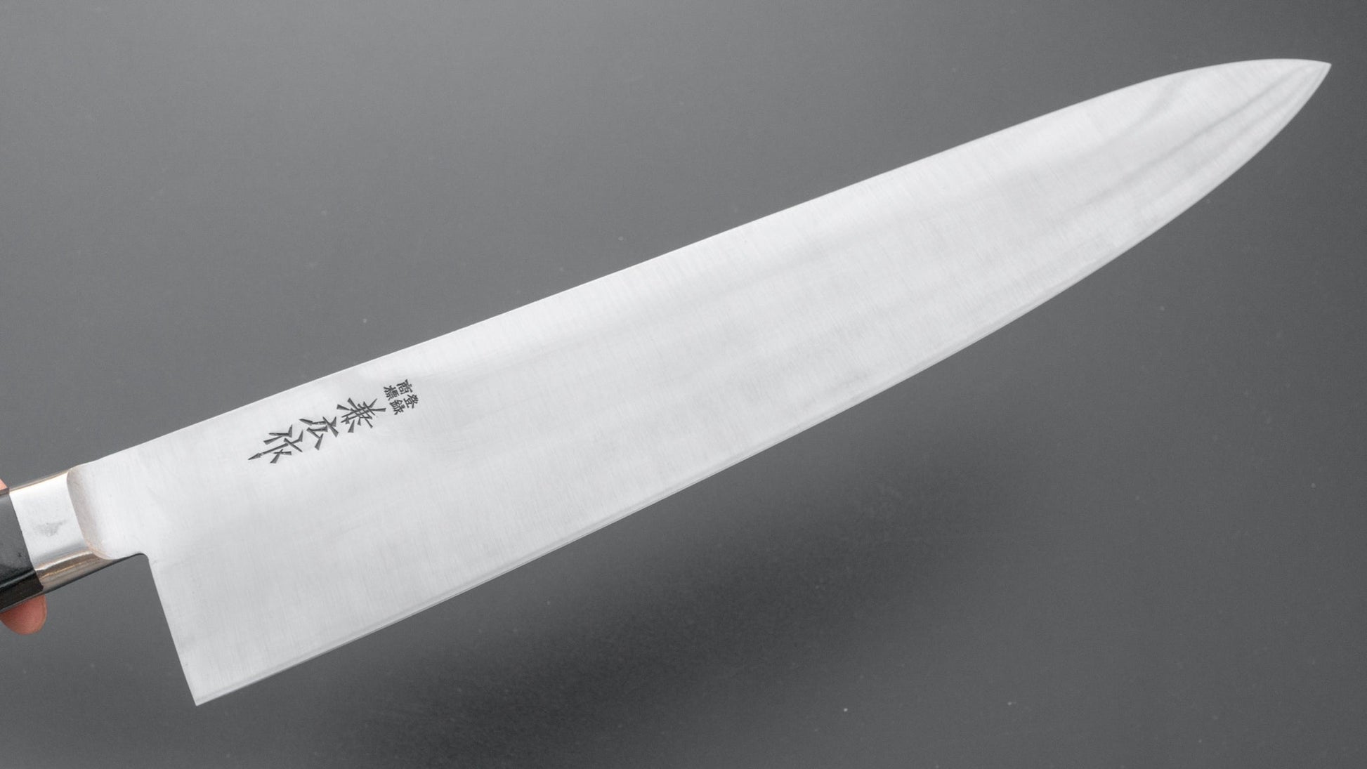 Kanehiro NOS Carbon Gyuto 360mm Pakka Handle | HITOHIRA