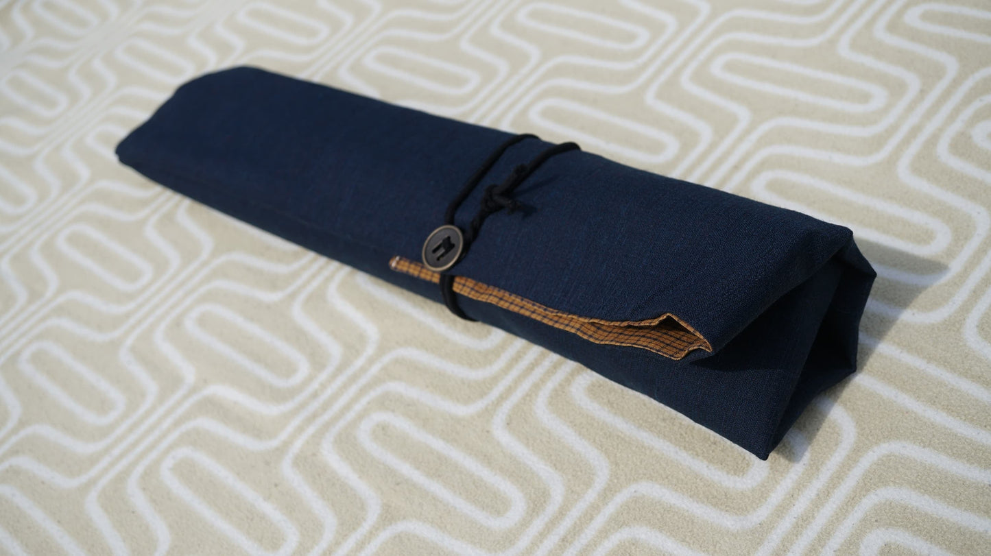 Hitohira Kimono Knife Roll Small (4 Pocket) | HITOHIRA