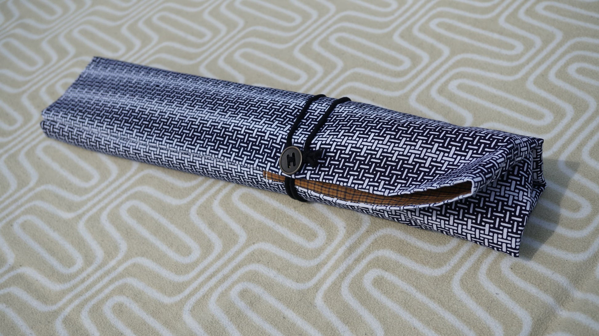 Hitohira Kimono Knife Roll Small (4 Pocket) | HITOHIRA