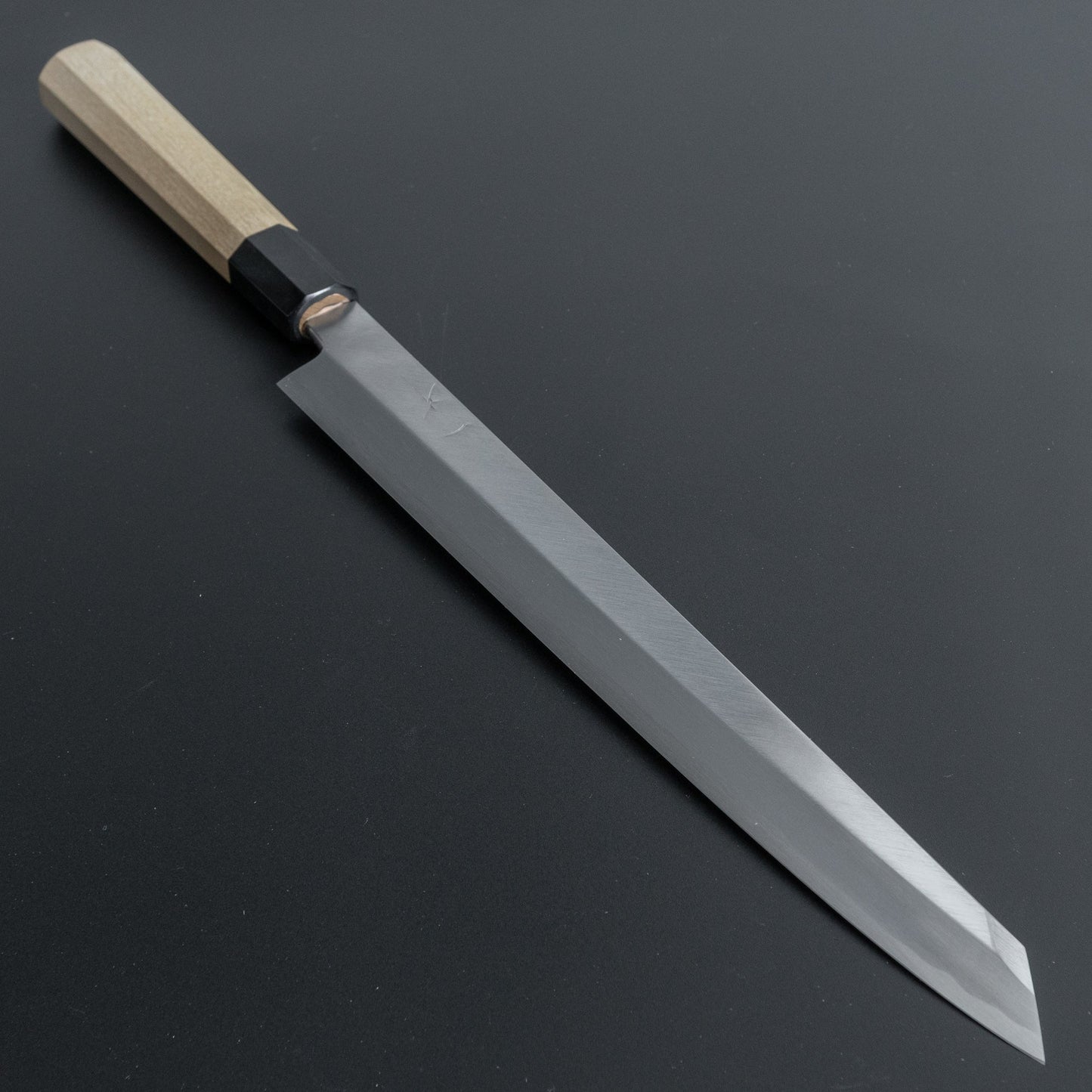 Hitohira Kikuchiyo Manzo Blue #2 Kiritsuke Yanagiba 300mm Ho Wood Handle (Saya) - HITOHIRA