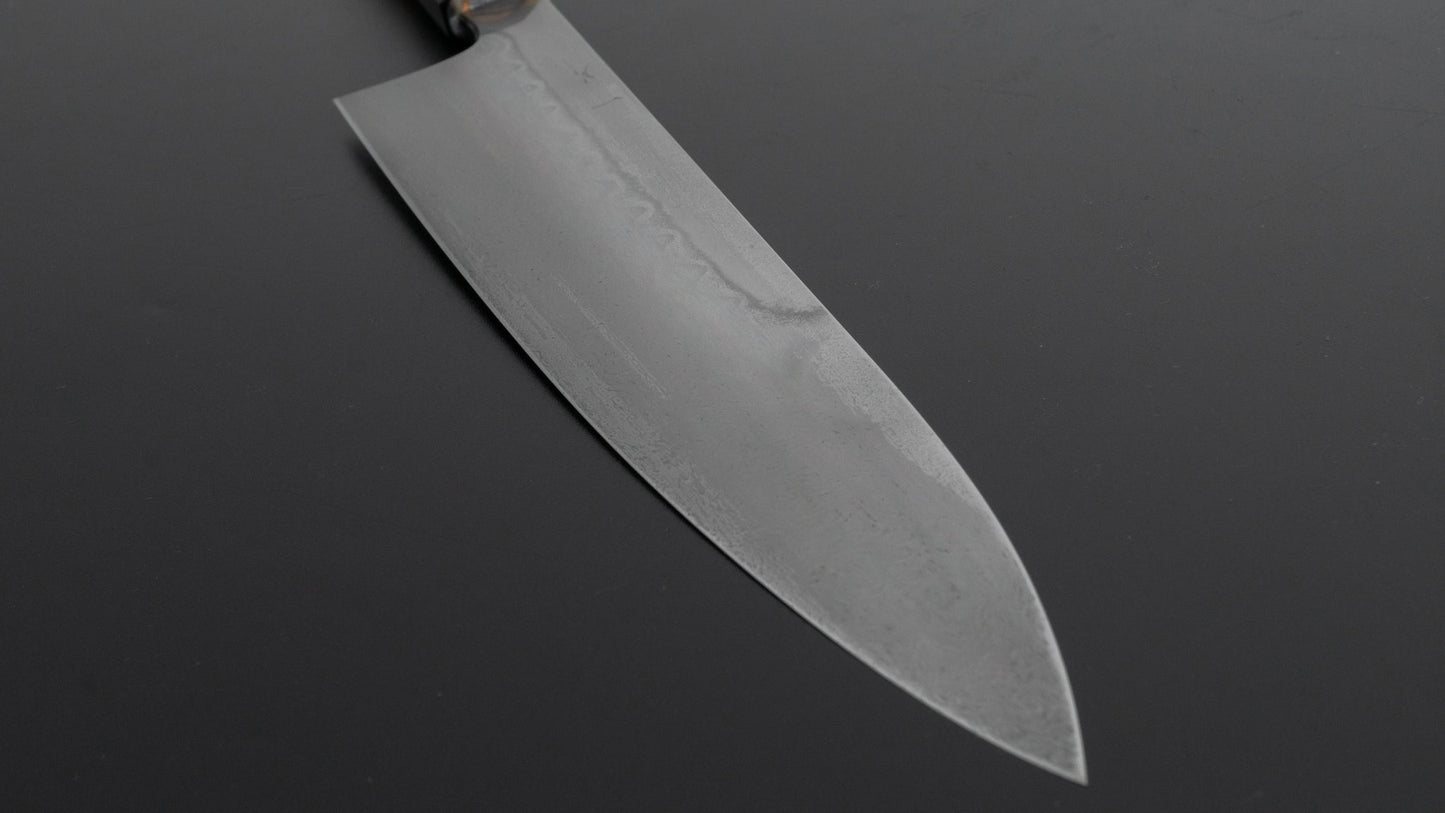 Hitohira Togashi Yohei Blue #1 Mizu Honyaki Gyuto 240mm Taihei Masur Birch Handle (#031/ Saya) - HITOHIRA