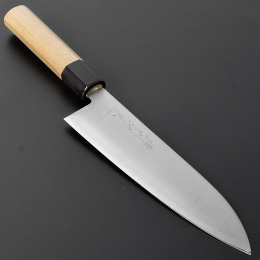 Hitohira Imojiya TH Blue Super Santoku Ho Wood Handle - HITOHIRA