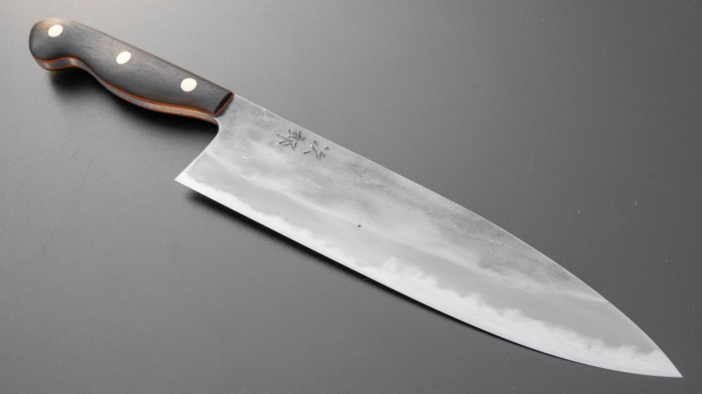 Jiro Tsuchime Yo Gyuto 240mm Ebony Handle (#097/ Discounted) | HITOHIRA