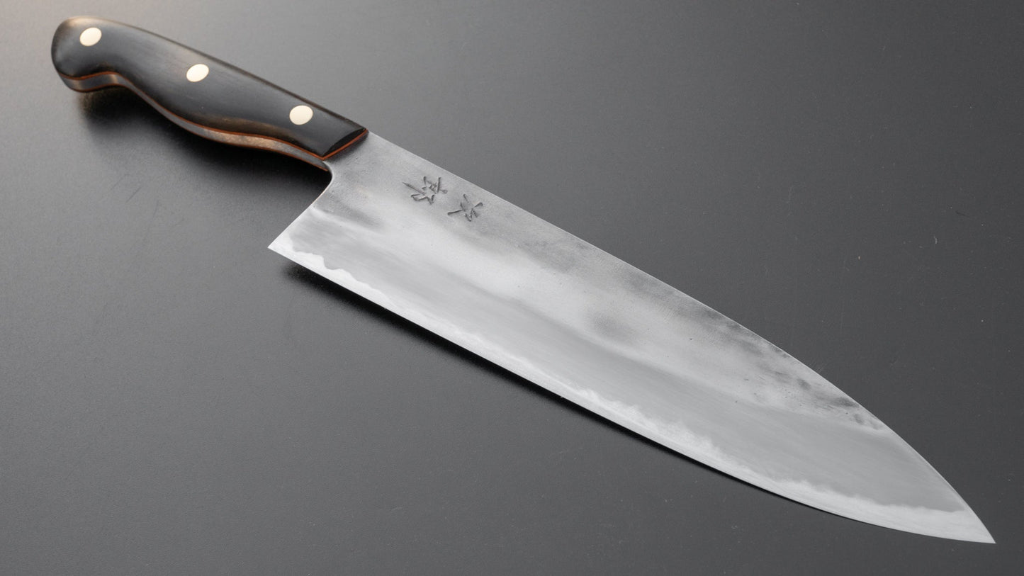 Jiro Tsuchime Yo Gyuto 240mm Ebony Handle (#098/ Discounted) | HITOHIRA