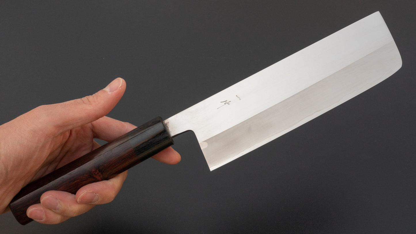 Hitohira TP Nakiri 160mm Rosewood Handle | HITOHIRA