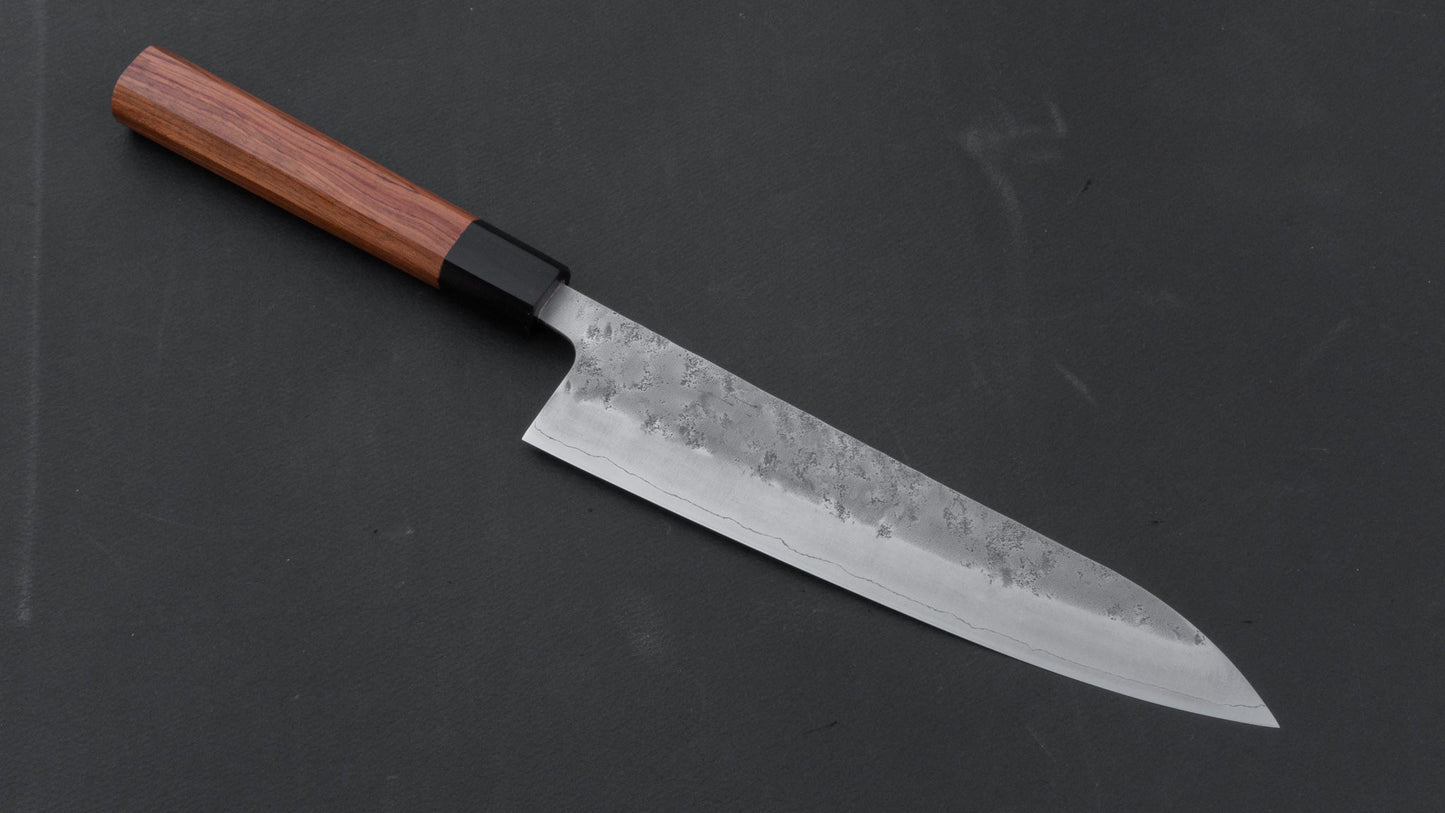 Hitohira Futana S3 Nashiji Gyuto 210mm Bubinga Handle | HITOHIRA