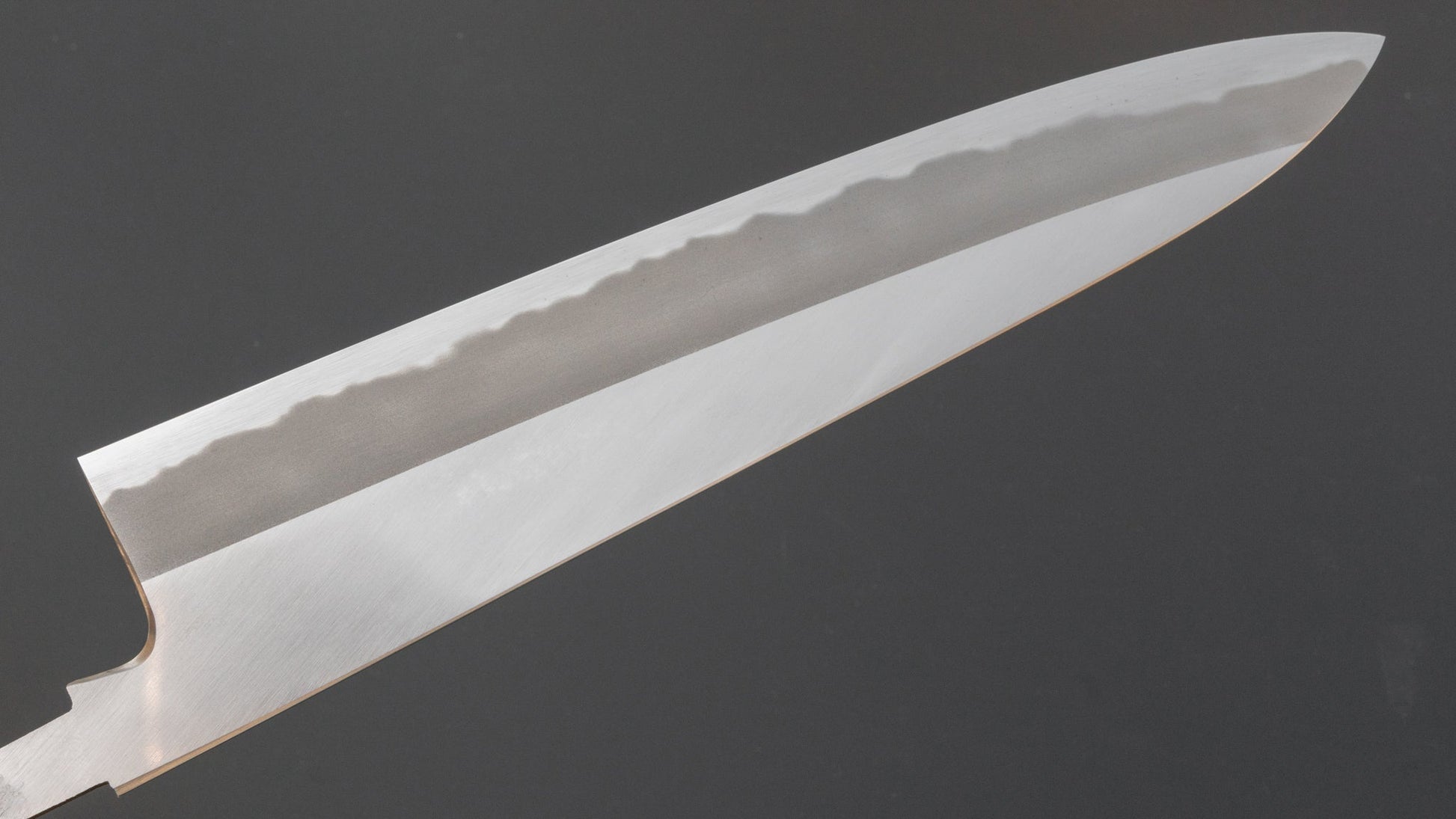 Hitohira Kikuchiyo Kyuzo White #2 Migaki Gyuto 240mm (No Handle) | HITOHIRA