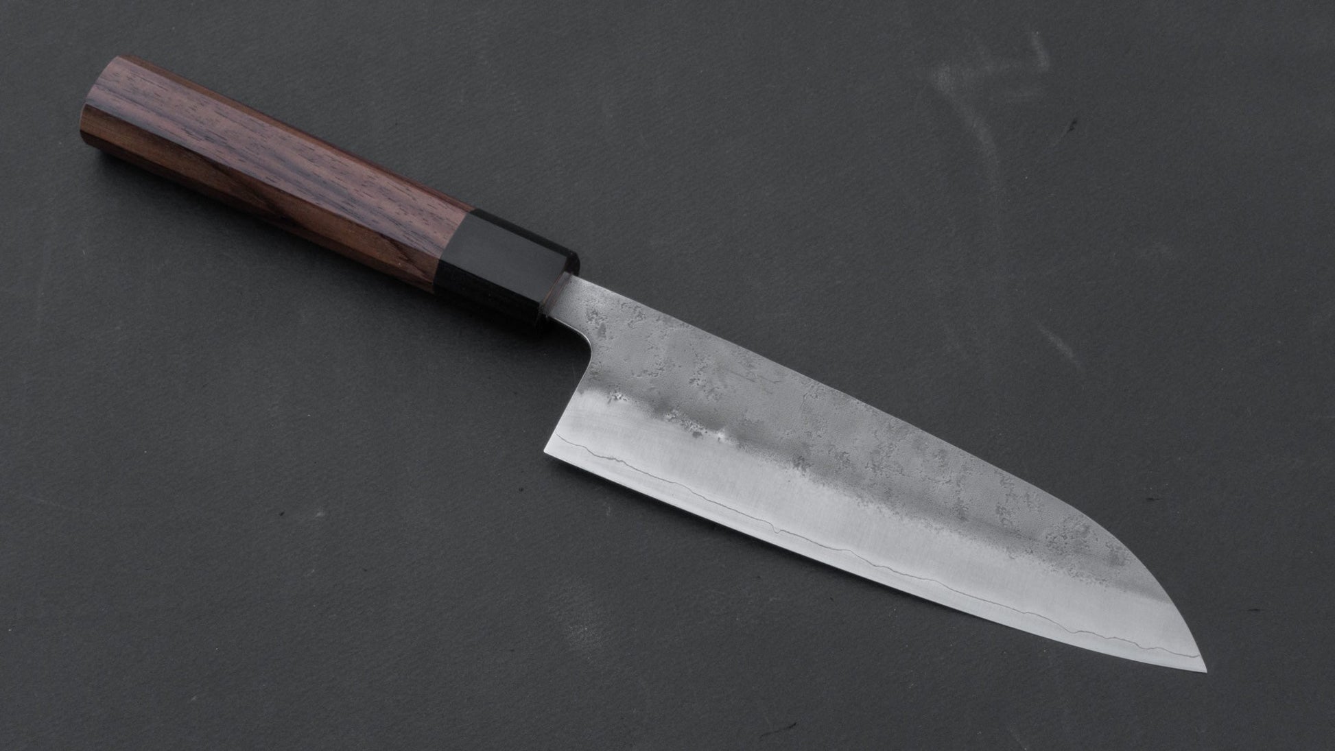 Hitohira Futana S3 Nashiji Santoku 170mm Rosewood Handle | HITOHIRA