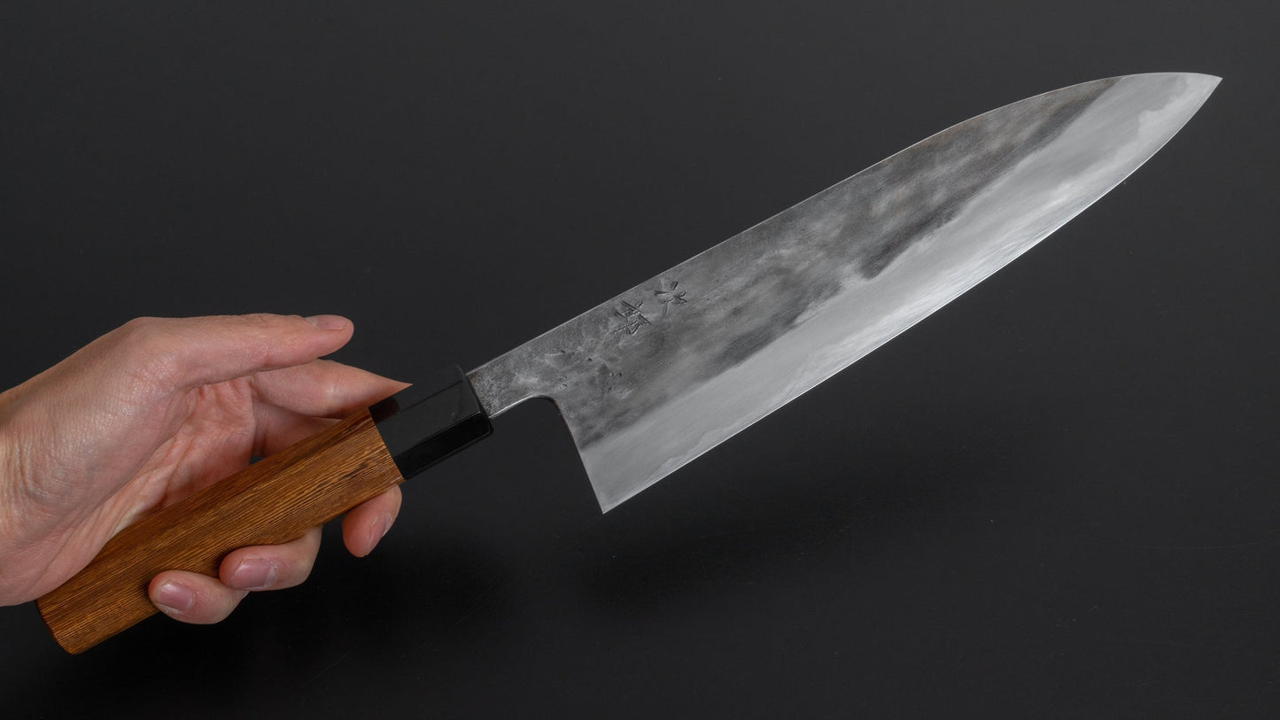 Jiro Tsuchime Wa Gyuto 240mm Taihei Tagayasan Handle (#182) - HITOHIRA