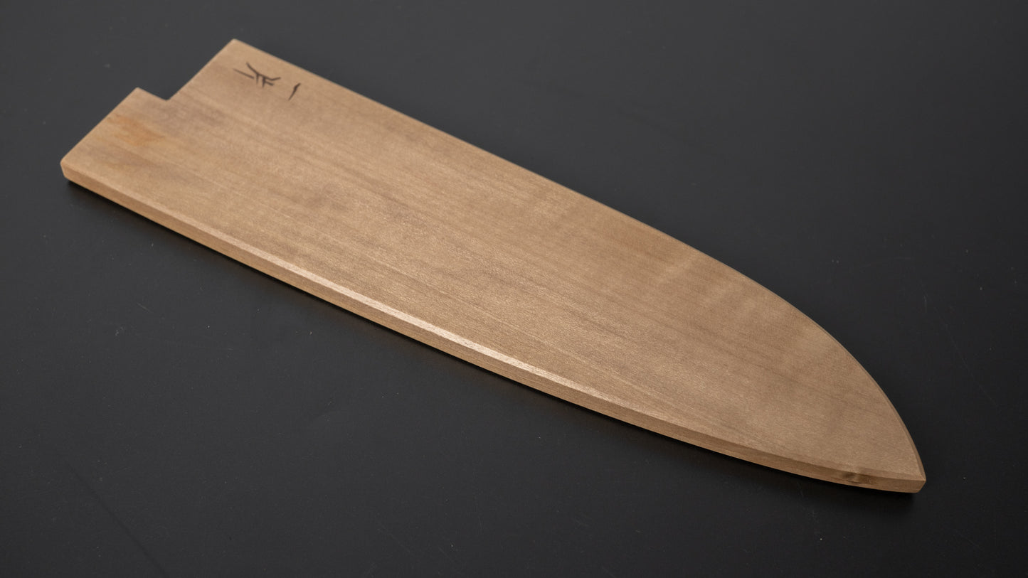 Hitohira WB Ho Wood Saya Santoku 180mm (3mm/ Yo) - HITOHIRA