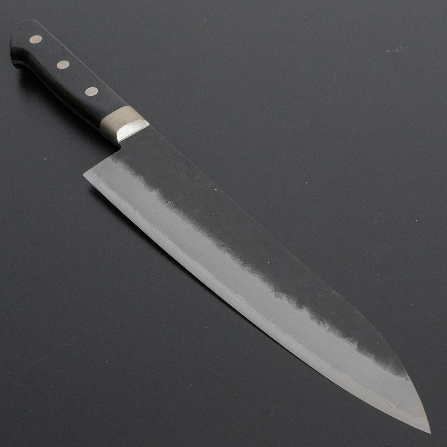 Hitohira Futana SB Kuro Nashiji Gyuto 210mm Pakka Handle (Yo) - HITOHIRA