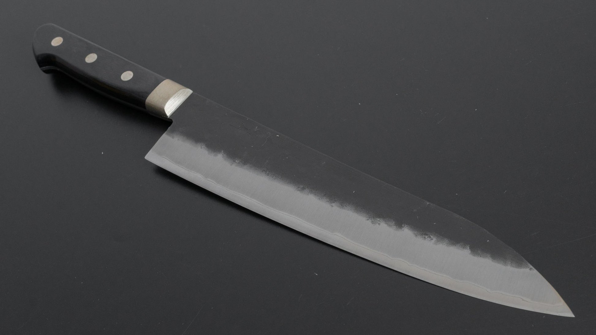 Hitohira Futana SB Kuro Nashiji Gyuto 210mm Pakka Handle (Yo) - HITOHIRA