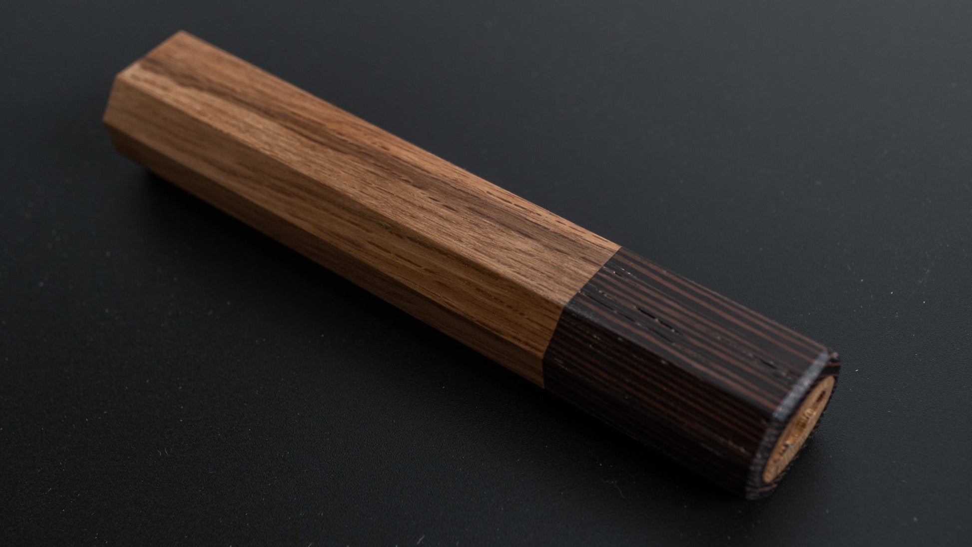 Hitohira WB Two-Tone Handle Oak x Wenge 130mm - HITOHIRA