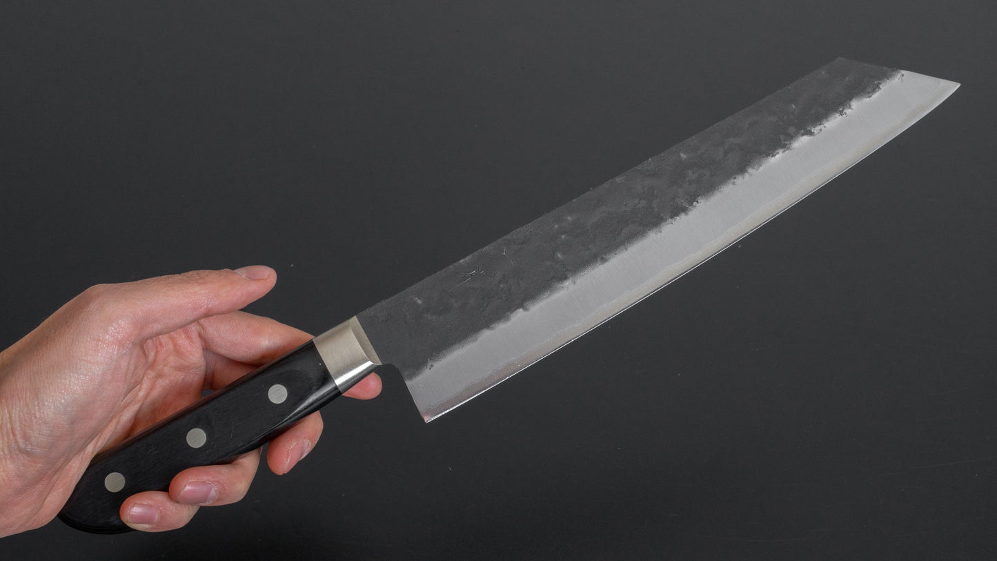 Hitohira Futana SB Kuro Nashiji Kiritsuke Gyuto 240mm Pakka Handle (Yo) - HITOHIRA