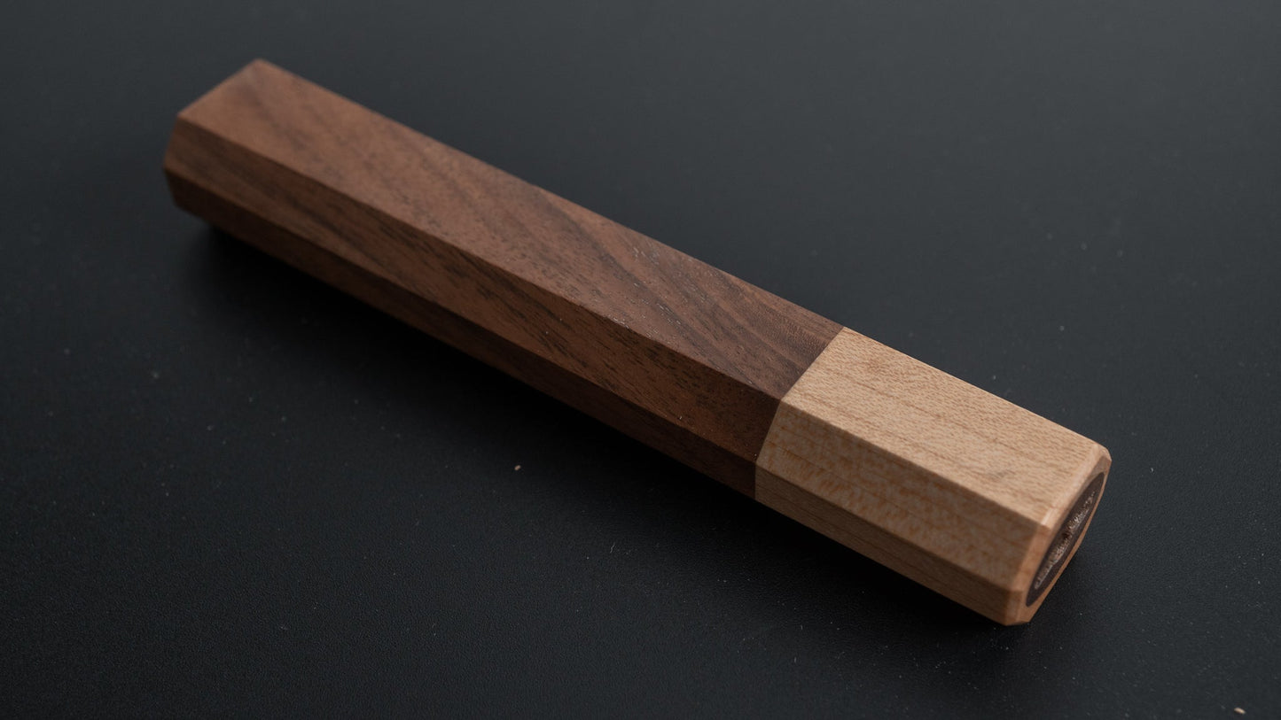 Hitohira WB Two-Tone Handle Walnut x Maple 130mm - HITOHIRA