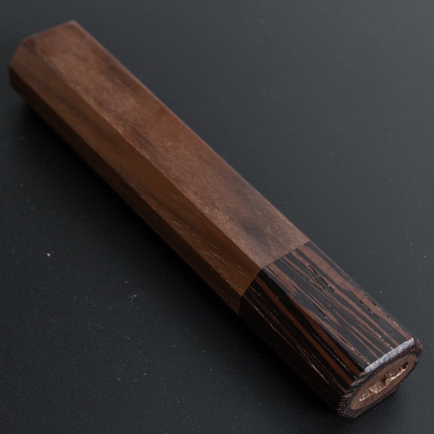 Hitohira WB Two-Tone Handle Walnut x Wenge 130mm - HITOHIRA