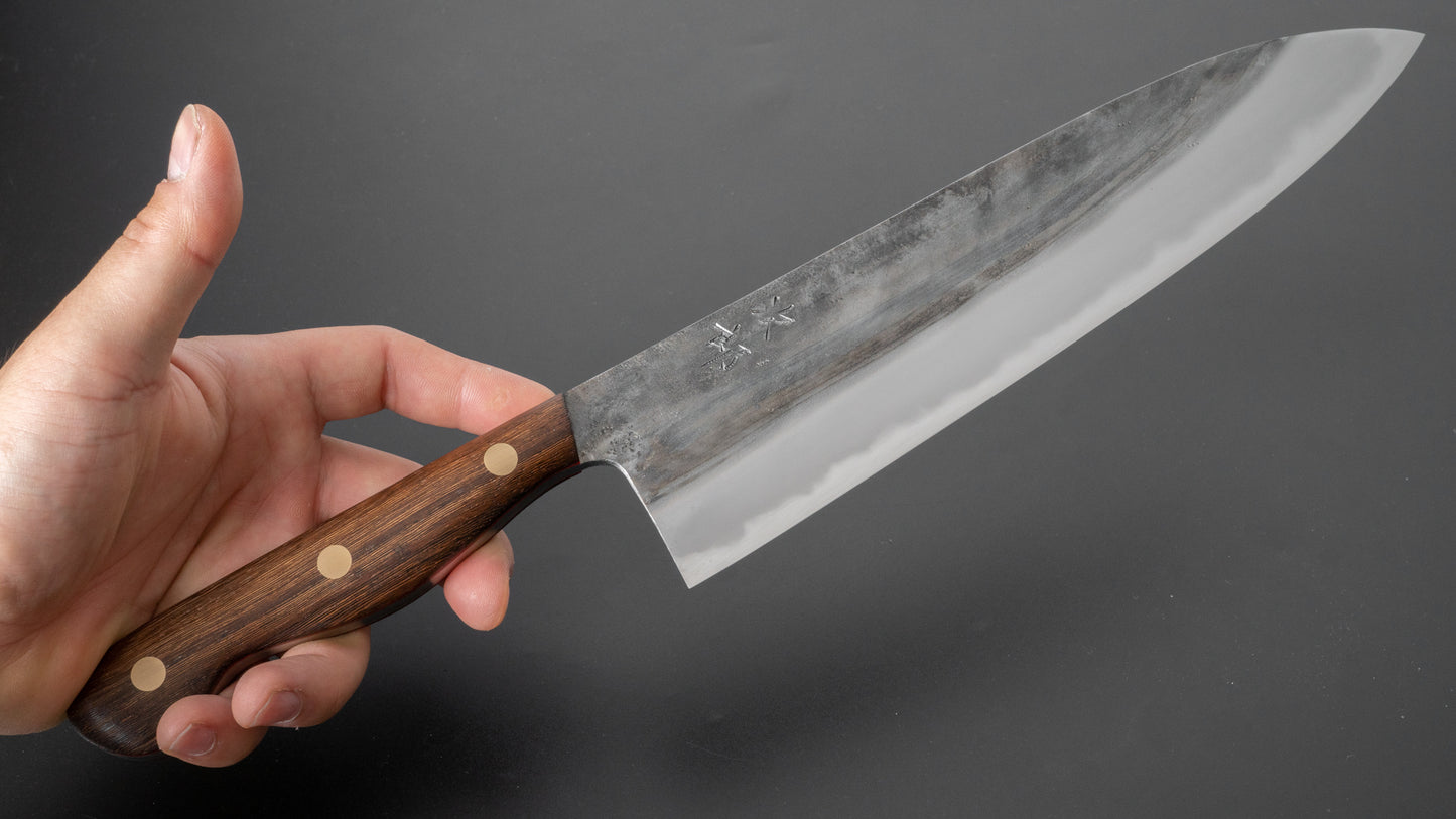 Jiro Tsuchime Yo Gyuto 240mm Tagayasan Handle (#405) - HITOHIRA