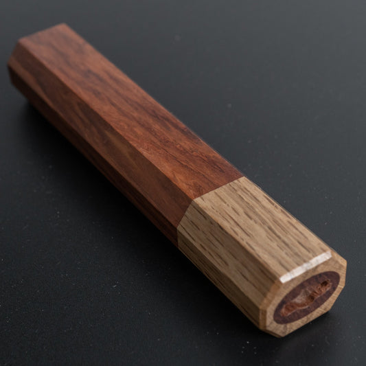 Hitohira WB Two-Tone Handle Rosewood x Oak 130mm - HITOHIRA