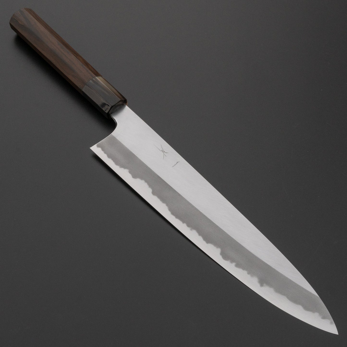 Hitohira Tanaka Kyuzo Blue #1 Migaki Gyuto 270mm Ziricote Handle | HITOHIRA