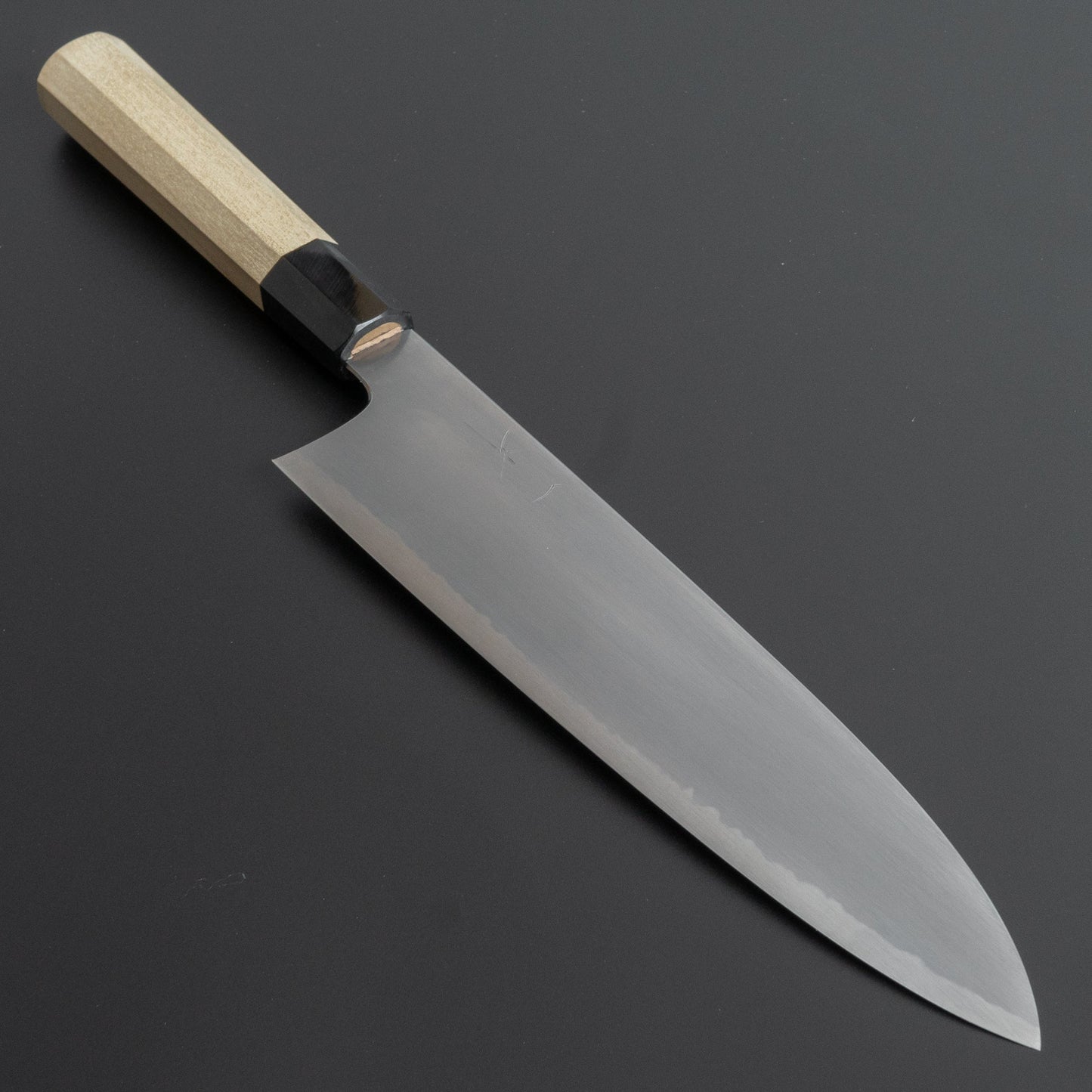 Hitohira Gorobei Rikichi White #2 Kasumi Gyuto 240mm Ho Wood Handle - HITOHIRA