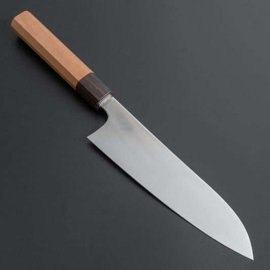 Hitohira SKR Stainless Santoku Cherry Wood Handle - HITOHIRA