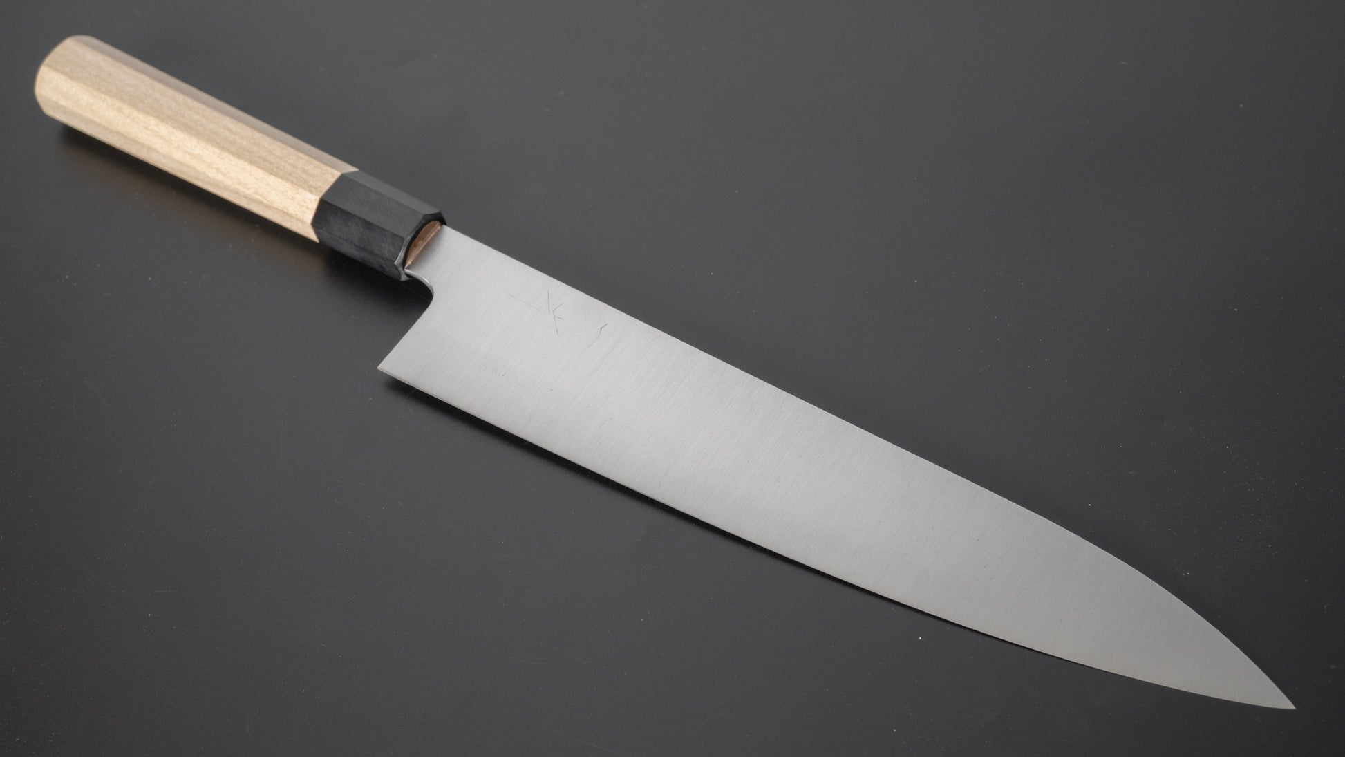 Hitohira Ashi Swedish Stainless Gyuto 270mm Ho Wood Handle - HITOHIRA