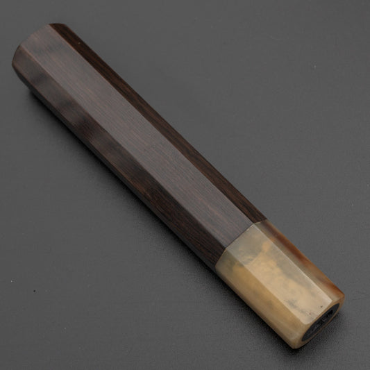 Hitohira Sakai Ebony Octagonal Handle for Yanagiba 300mm (Coloured) | HITOHIRA