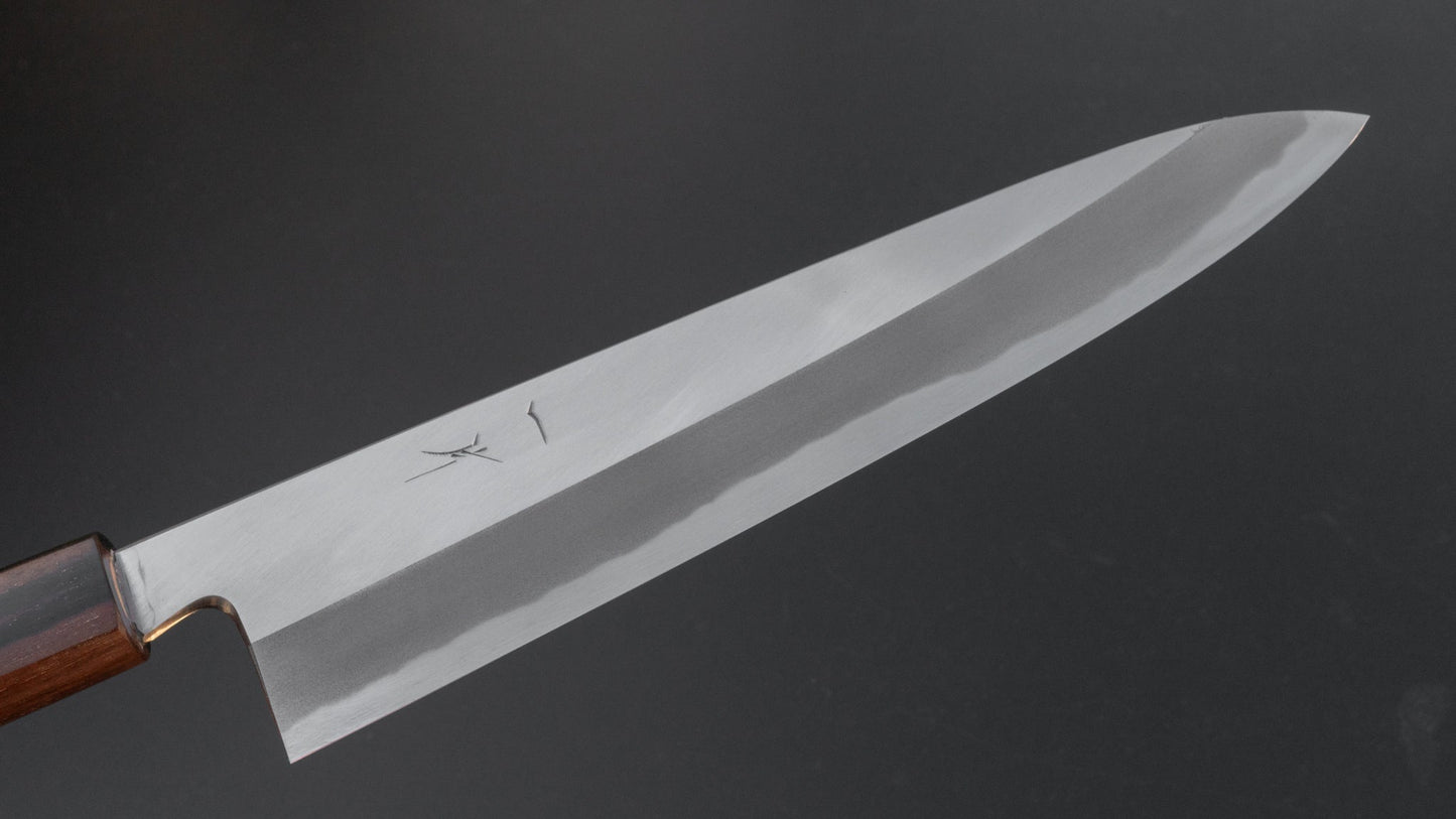 Hitohira Kikuchiyo Kyuzo White #2 Migaki Gyuto 240mm Cherry Wood Handle | HITOHIRA