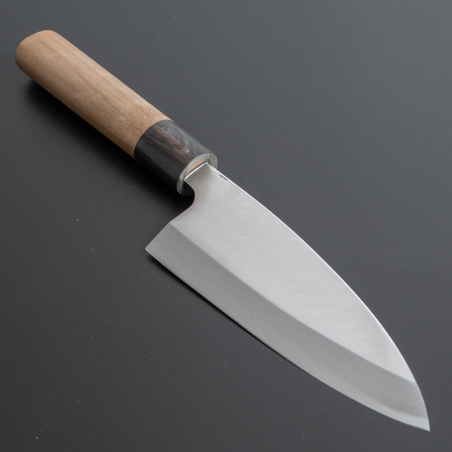 Mumei Stainless Deba 120mm Ho Wood Handle - HITOHIRA