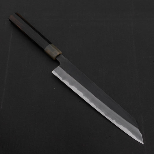 Hitohira Tanaka Kyuzo Blue #1 Kurouchi Kiritsuke Gyuto 240mm Taihei Ebony Handle | HITOHIRA