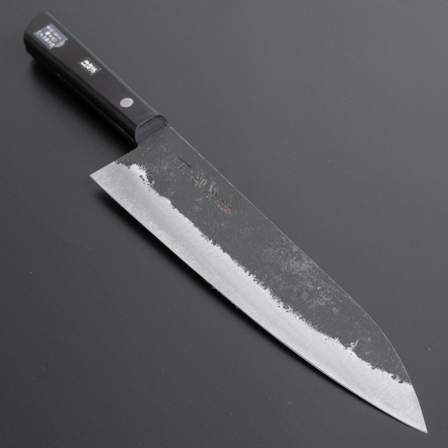 Morihei Hisamoto Kurouchi White #1 Gyuto 210mm Pakka Handle (No Bolster) - HITOHIRA