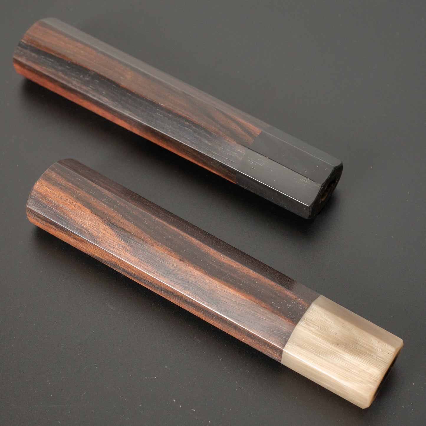 Taihei Makassar Ebony Octagonal Handle (Usuba 165mm) - HITOHIRA