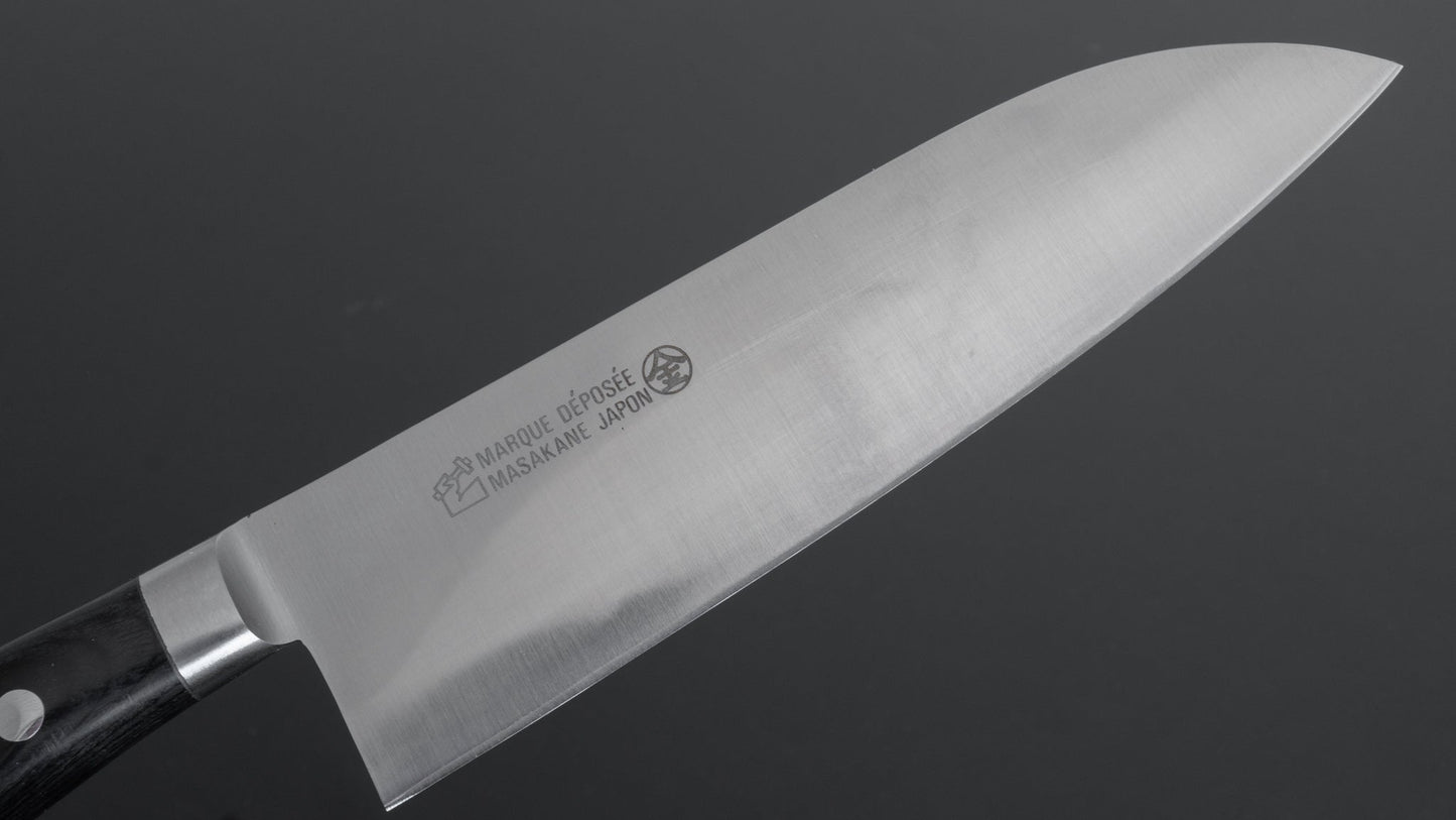 Masakane Vintage SK Santoku 180mm Pakka Handle - HITOHIRA