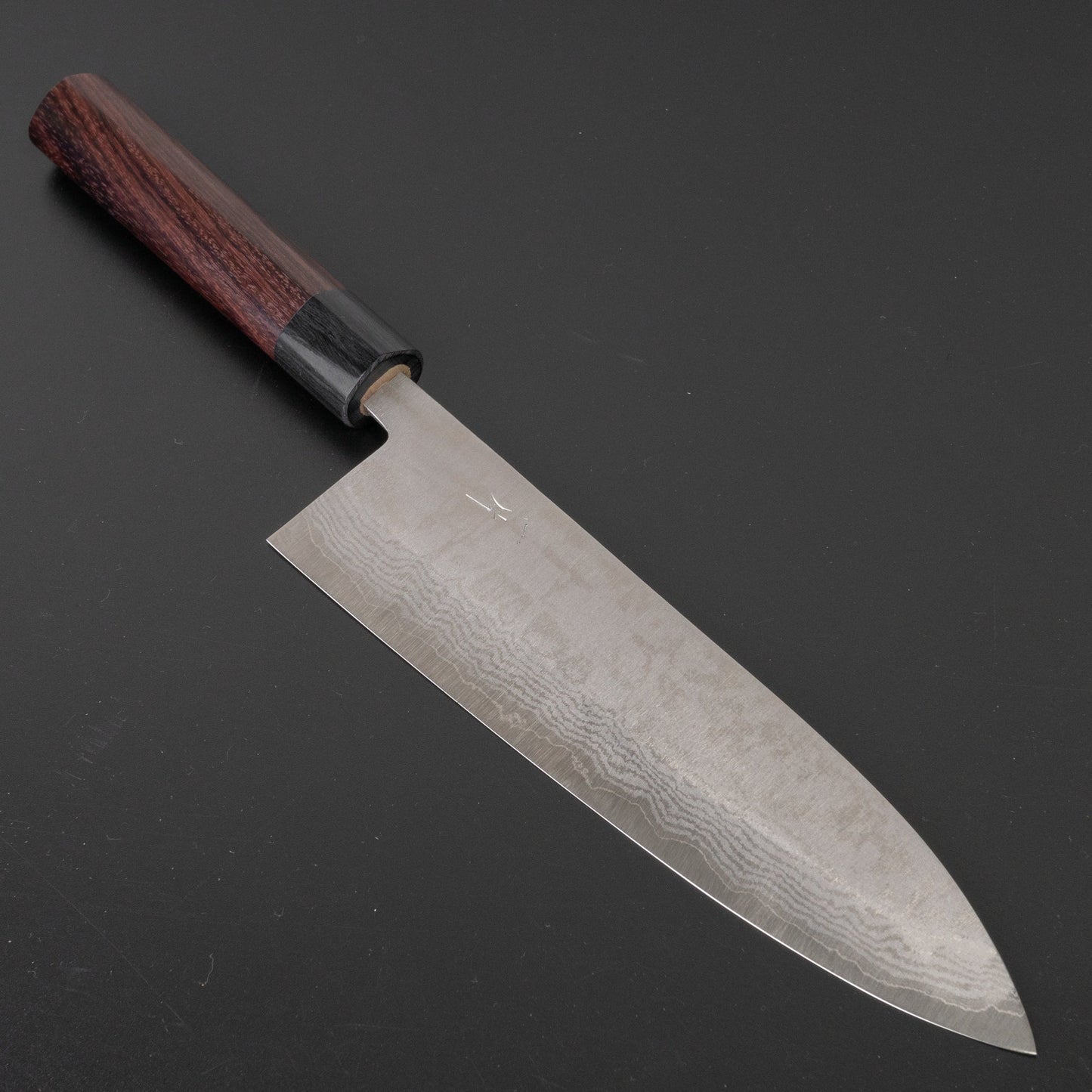 Hitohira Setsu Forged VG-10 Damascus Gyuto 210mm Rosewood Handle | HITOHIRA