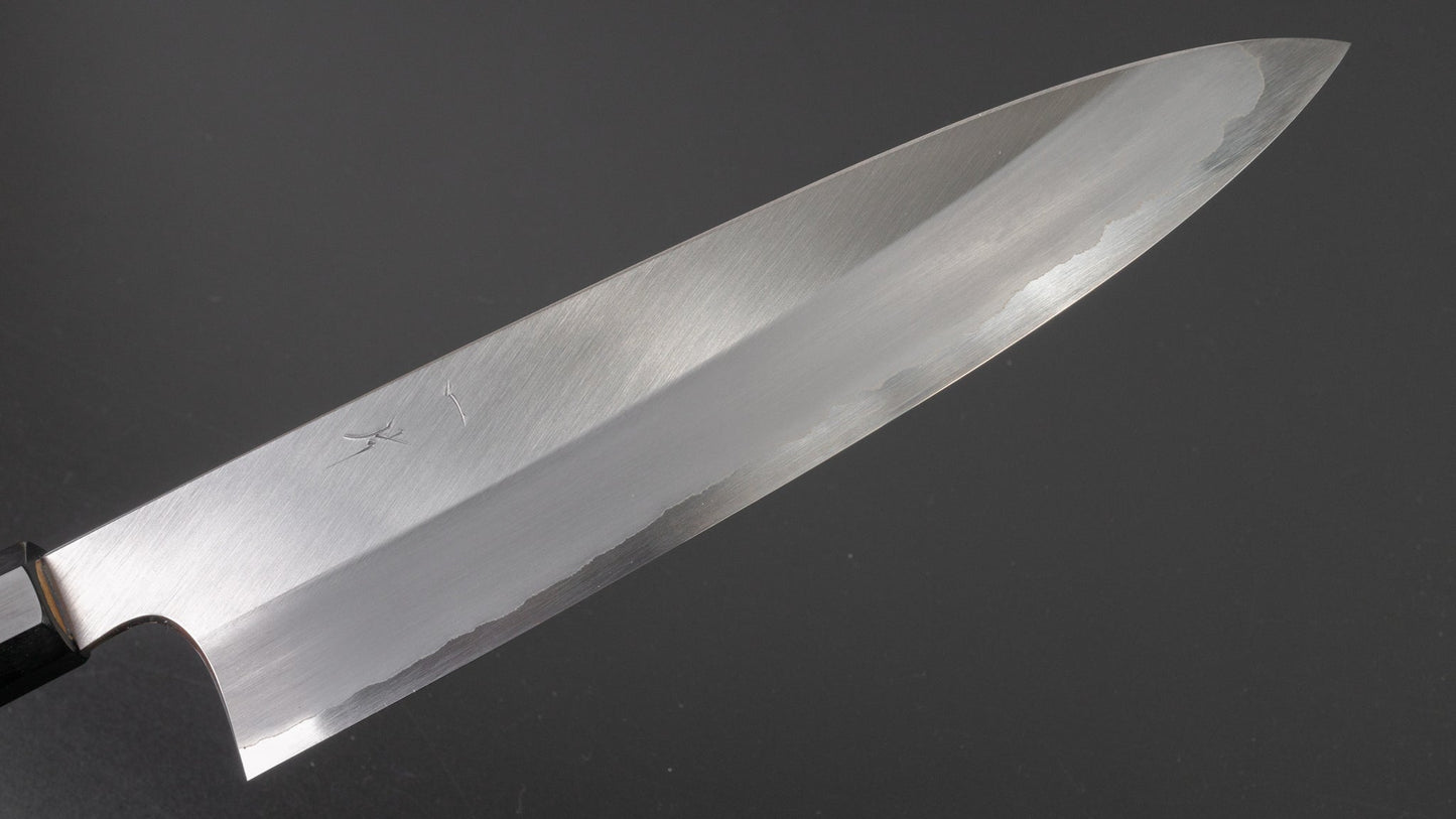 Hitohira Togashi White #1 Stainless Clad Gyuto 240mm Ho Wood Handle | HITOHIRA