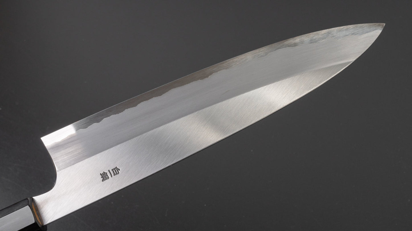 Hitohira Togashi White #1 Stainless Clad Gyuto 240mm Ho Wood Handle | HITOHIRA