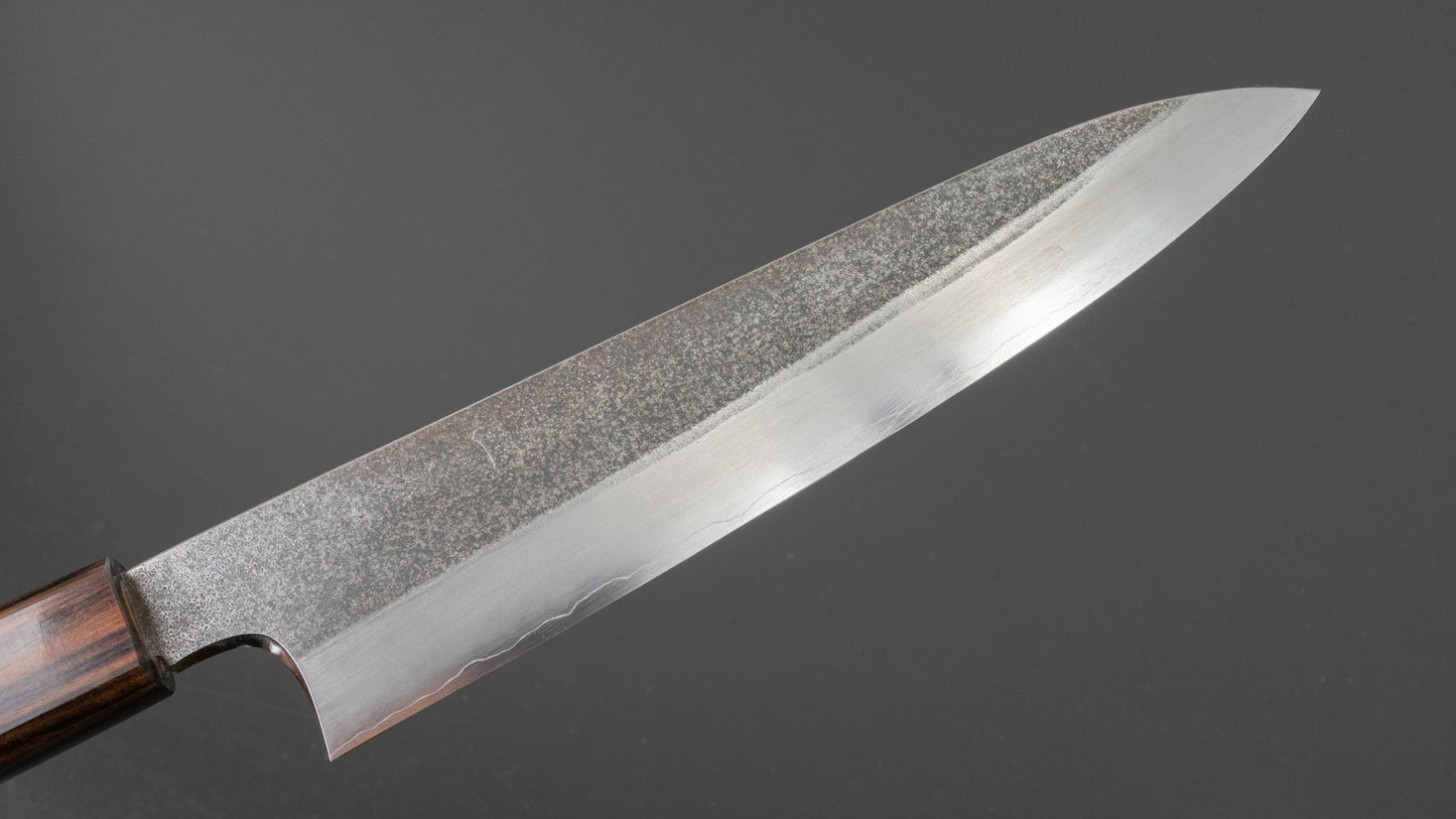 Hitohira Kikuchiyo Rikichi Kurouchi Silver #3 Gyuto 210mm Cherry Wood Handle | HITOHIRA