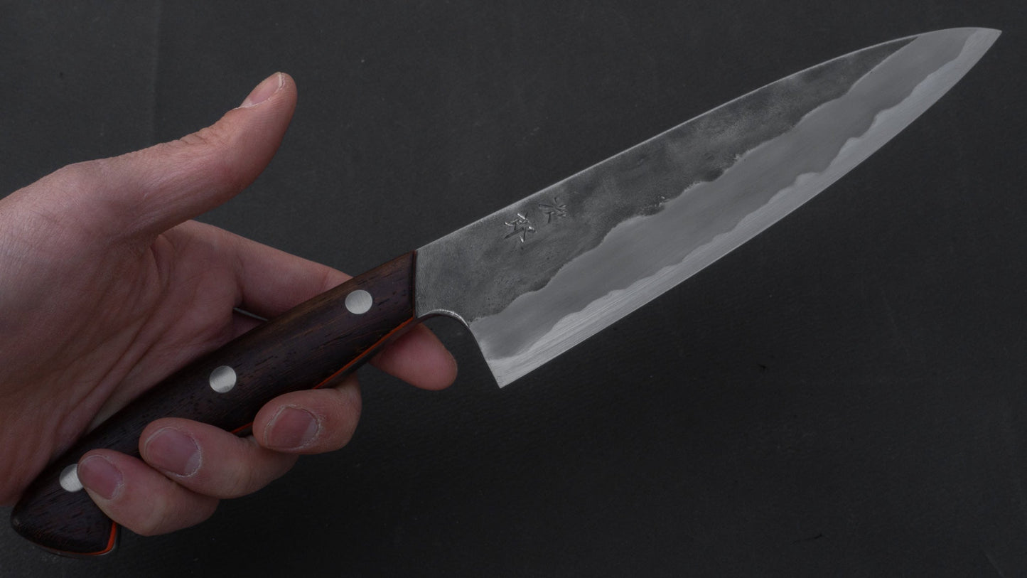 Jiro Tsuchime Yo Santoku 165mm Tagayasan Handle | HITOHIRA