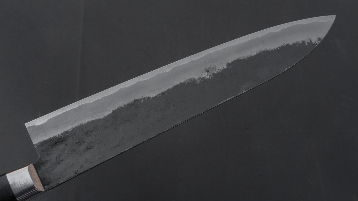 Mumei NOS Buho Murata Blue #1 Gyuto 210mm Pakka Handle | HITOHIRA